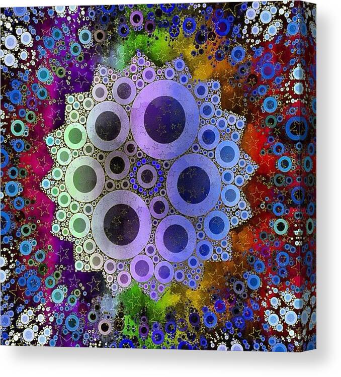 Evolution Canvas Print featuring the photograph Tautological Fractals Series by Nick Heap