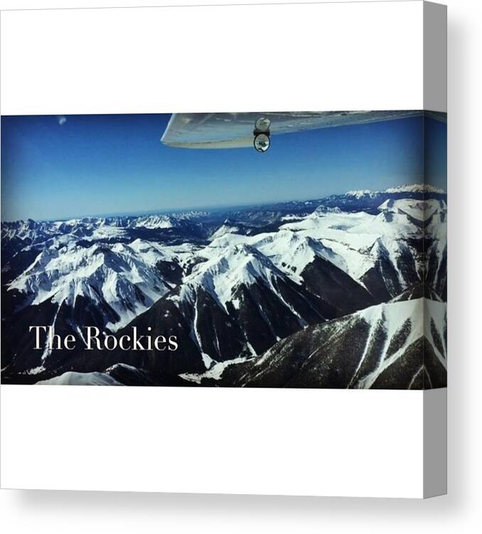  Canvas Print featuring the photograph Telluride, Colorado Was Awesome! What by Brian Gilday