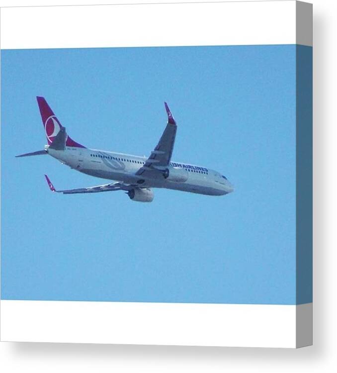 Turkishairlines Canvas Print featuring the photograph The #best Thing About The #sony #hx400v by Gary Finch