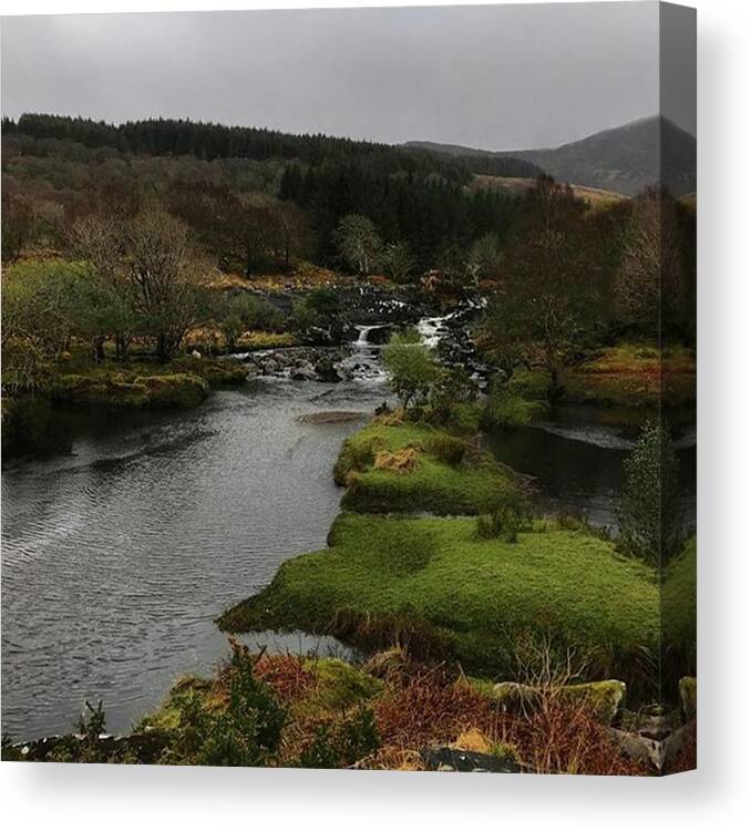 Lake Canvas Print featuring the photograph The Black Valley In County Kerry by Katie Cupcakes