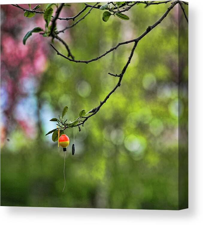 Fishing Canvas Print featuring the photograph The Joy of Fishing by Bonnie Bruno
