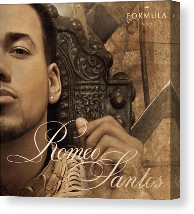 Misanta Canvas Print featuring the photograph The King Of Bachata 👑!!! by Junior Pardo