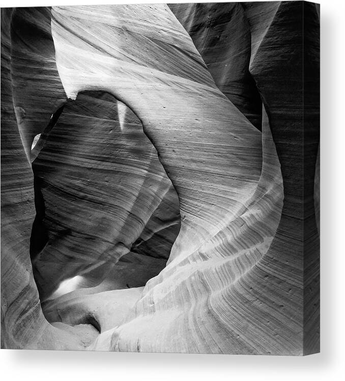 Lower Antelope Canyon Canvas Print featuring the photograph The Passage by John Roach