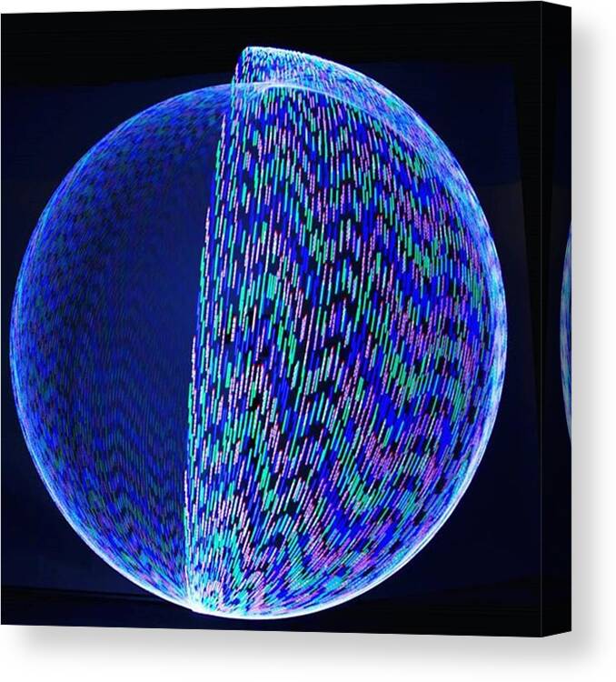 Likesforlikes Canvas Print featuring the photograph Tight Light Spin

#nophotoshop by Andrew Nourse