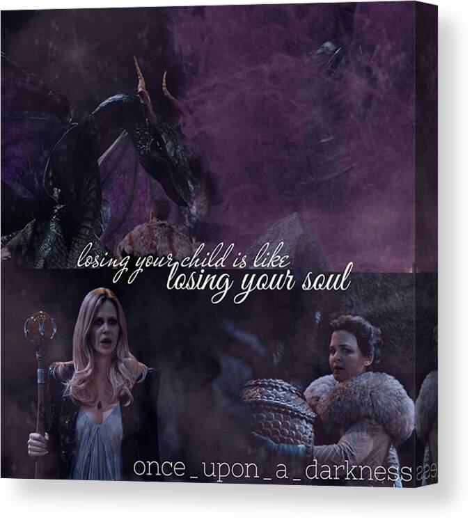 Ouat Canvas Print featuring the photograph Losing your child by Kay Klinkers