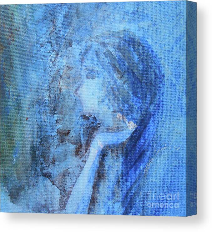 Abstract Canvas Print featuring the painting Venus by Jane See