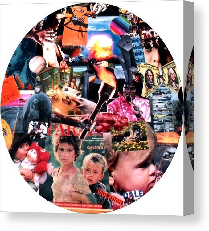 Baby Canvas Print featuring the photograph Violation by Gabe Art Inc
