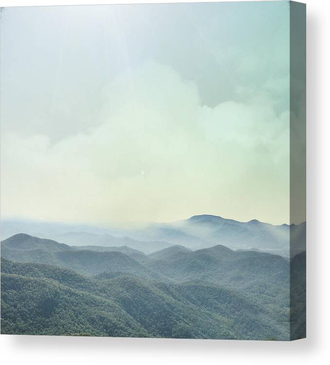 Appalachian Canvas Print featuring the photograph We from North Carolina momma? by Squashyhead