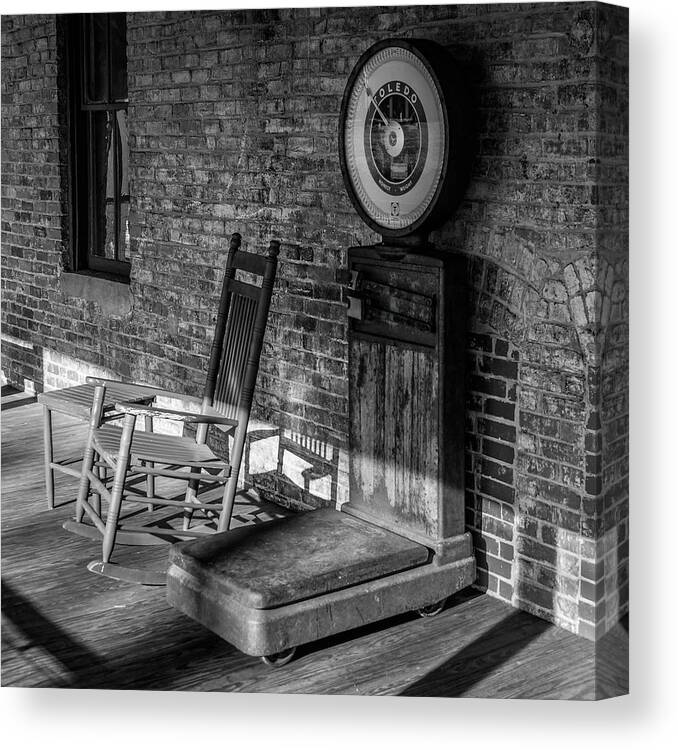 Canvas Print featuring the photograph Weight by Rodney Lee Williams