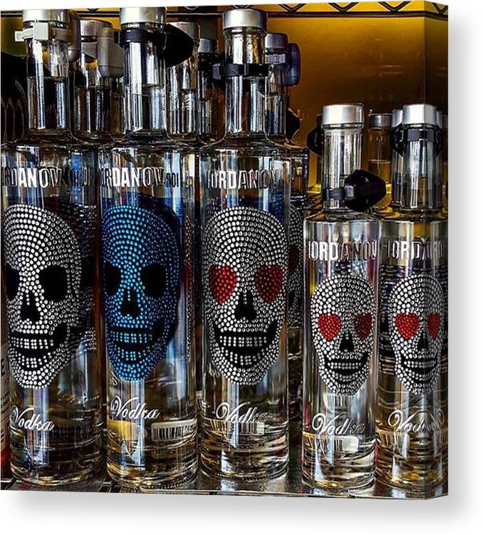 Vodka Canvas Print featuring the photograph Would You Drink This #vodka? Also What by Dante Harker