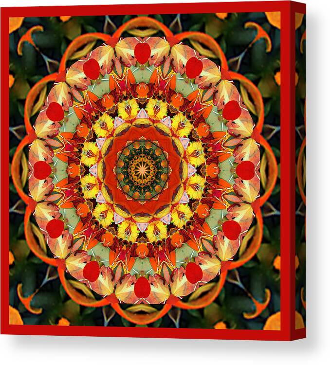 Yoga Art Canvas Print featuring the photograph Yes by Bell And Todd