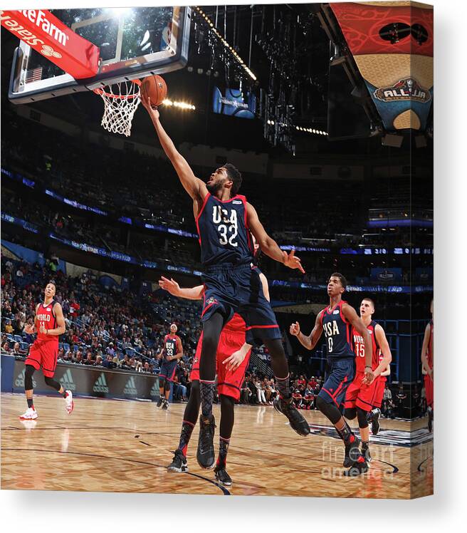 Event Canvas Print featuring the photograph Bbva Compass Rising Stars Challenge 2017 by Nathaniel S. Butler
