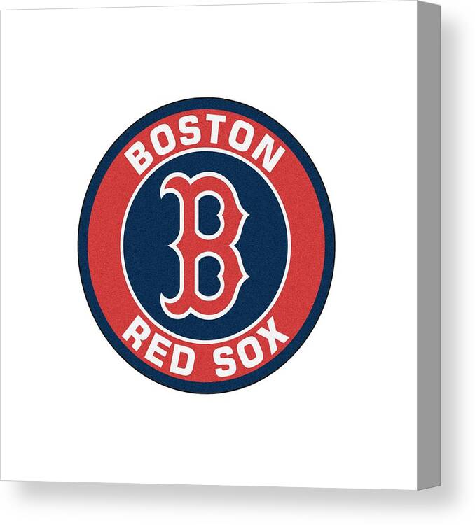 Boston Red Sox Canvas Print featuring the digital art Boston Red Sox #2 by Agnes Teti