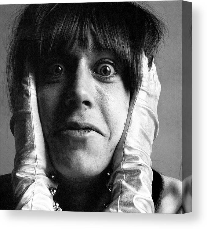 Singer Canvas Print featuring the photograph Portrait Of Iggy Pop #2 by Jack Robinson