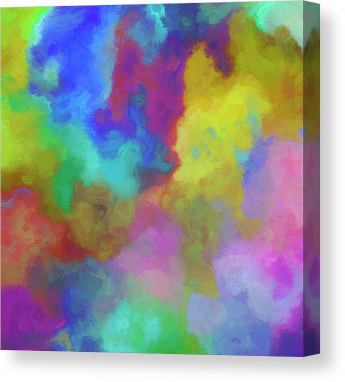 Abstract Painting Ii Canvas Print featuring the photograph Abstract Painting II by Cora Niele