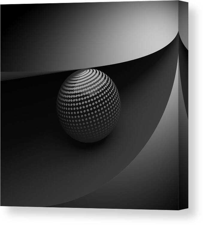 Ball Canvas Print featuring the photograph An Eye by Antonyus Bunjamin (abe)