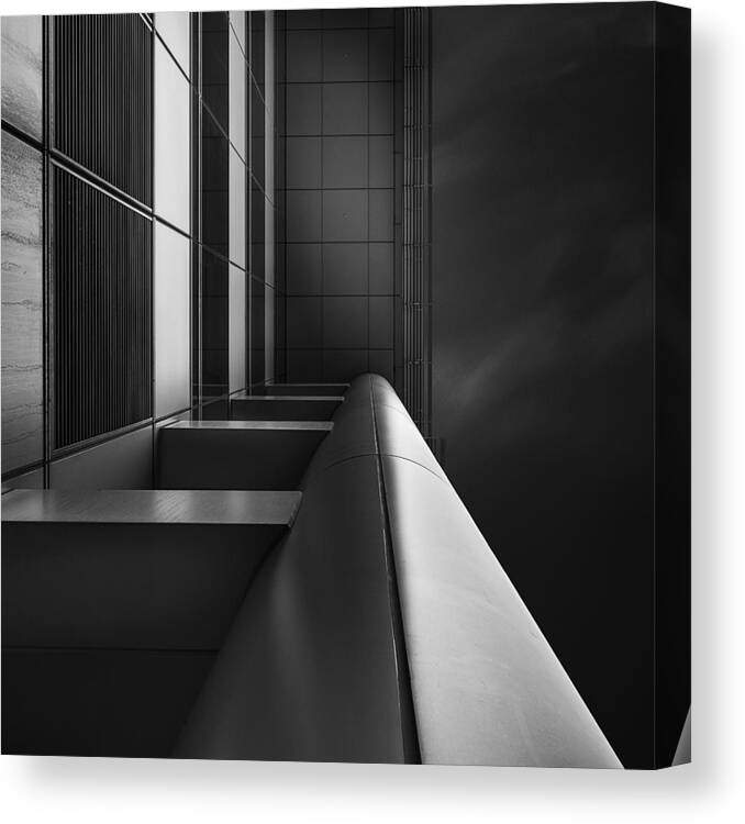 Architecture Canvas Print featuring the photograph Art'chitecture#01 by Olivier Schwartz