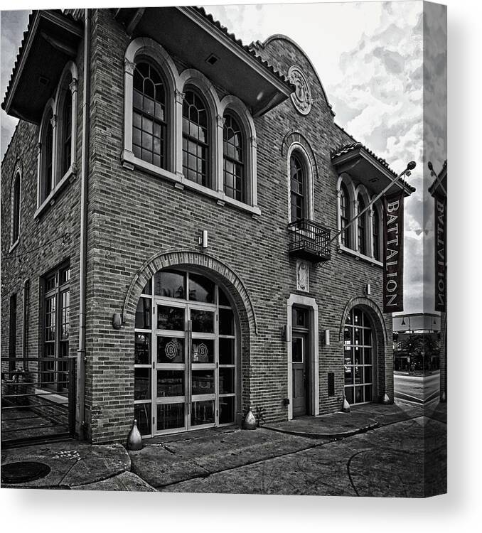 Architechture Canvas Print featuring the photograph Battalion by George Taylor