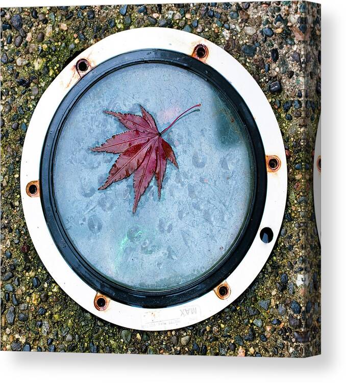 Hole Canvas Print featuring the photograph Canadiana by All Photos Copyrighted By Siong Heng Chan