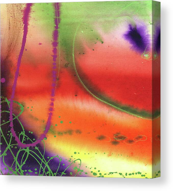Effervescent 11 Canvas Print featuring the painting Effervescent 11 by Pamela A. Johnson