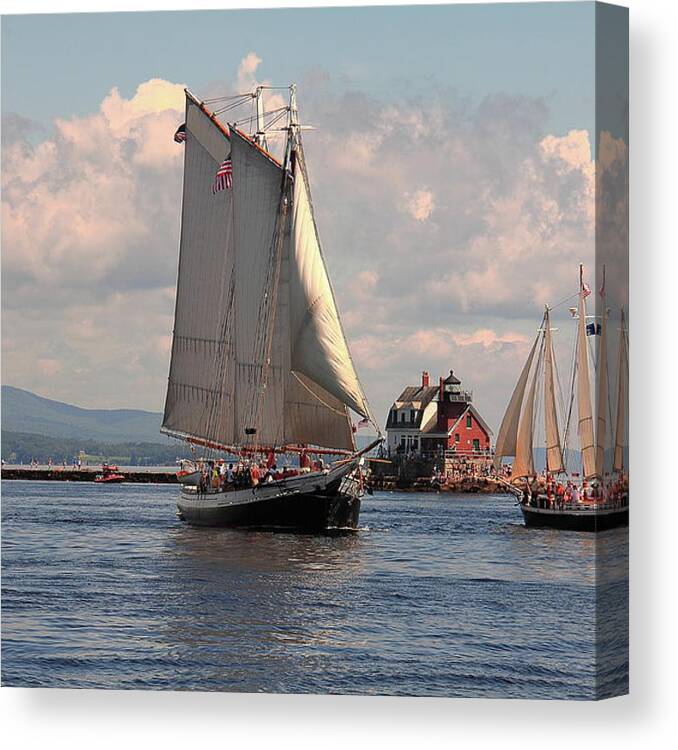 Grace Bailey Canvas Print featuring the photograph Grace Bailey by Doug Mills