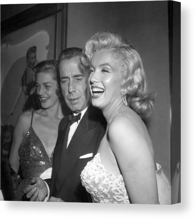 How To Marry A Millionaire Canvas Print featuring the photograph How To Marry A Millionaire Premiere by Michael Ochs Archives