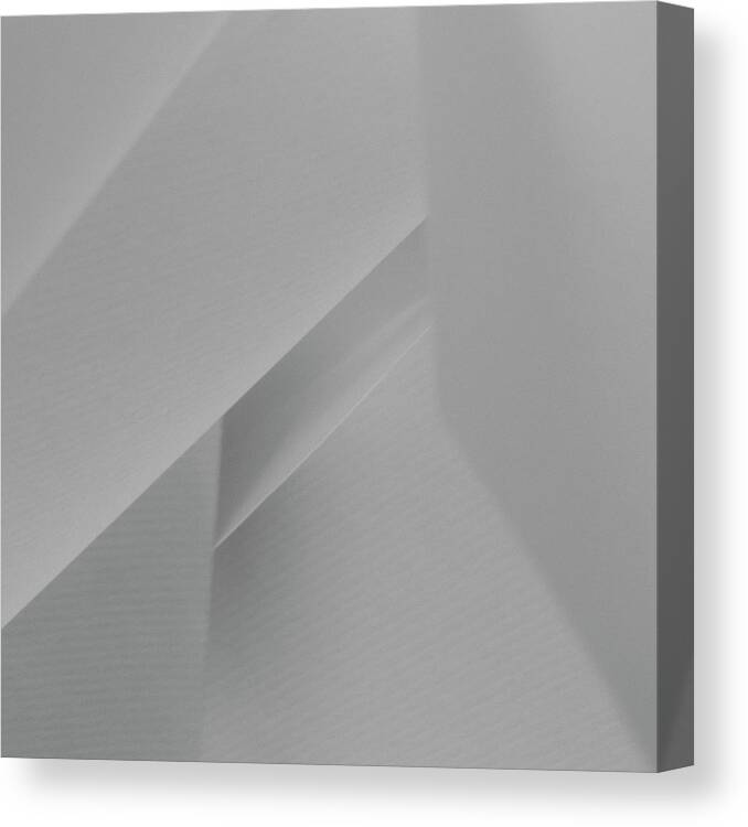 Latin America Canvas Print featuring the photograph Imagine, Paper V. Paper Abstract by Angel Z.