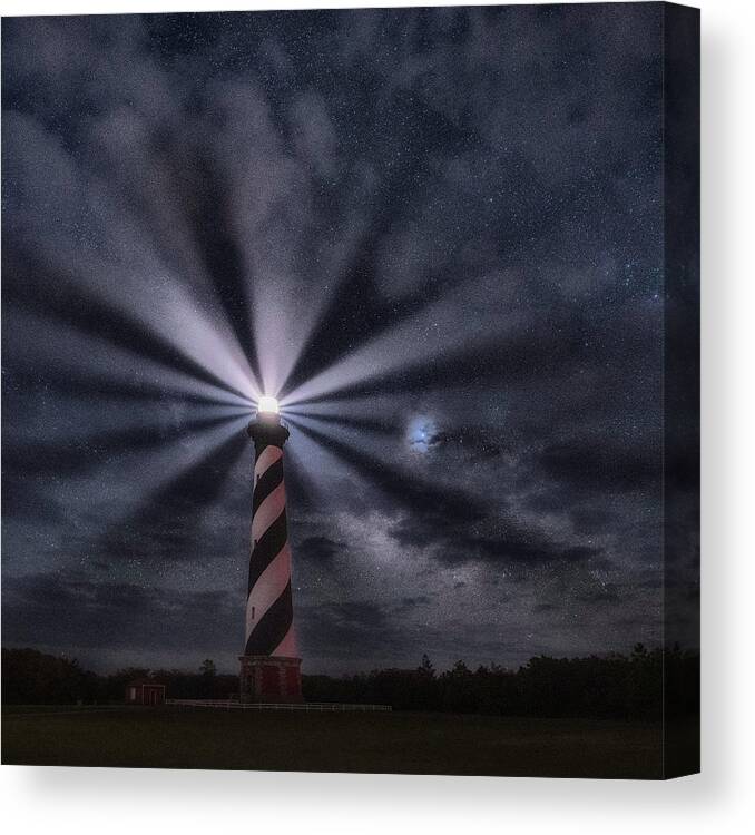 North Carolina Canvas Print featuring the photograph In A Spin by Robert Fawcett