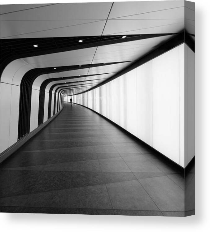 Underground Canvas Print featuring the photograph Into The Future by Roland Shainidze