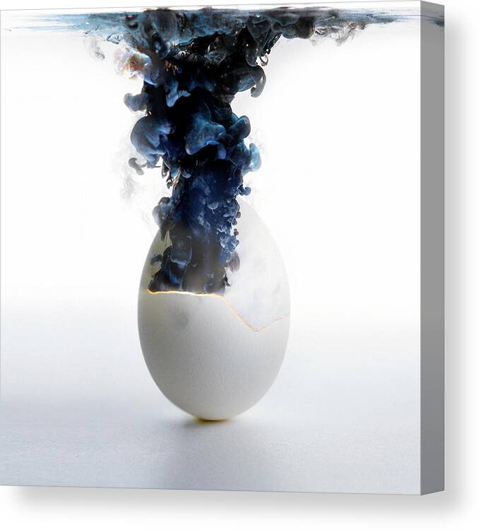 Smoke Canvas Print featuring the photograph Light And Dark by ?ntonik