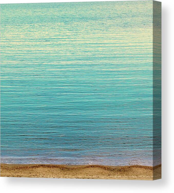 Ocean Canvas Print featuring the photograph Liquid Space by Stelios Kleanthous