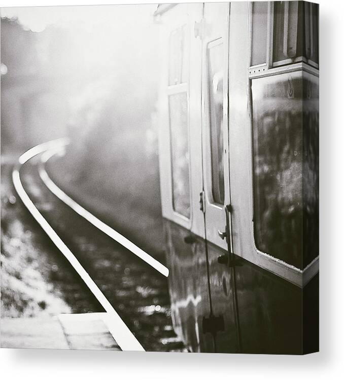 Train Canvas Print featuring the photograph Long Train Running by James Homer