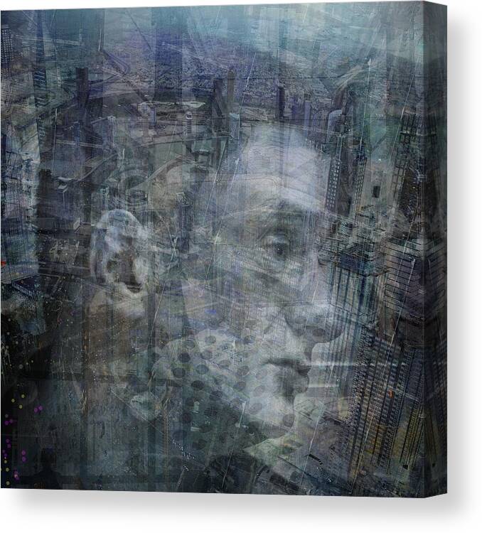 Surreal Canvas Print featuring the photograph Lost In Thoughts by Brut Carniollus
