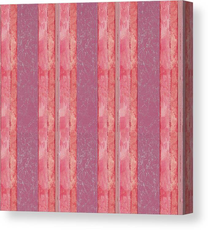 Stripes Canvas Print featuring the painting Luxurious Background by Maria Trad