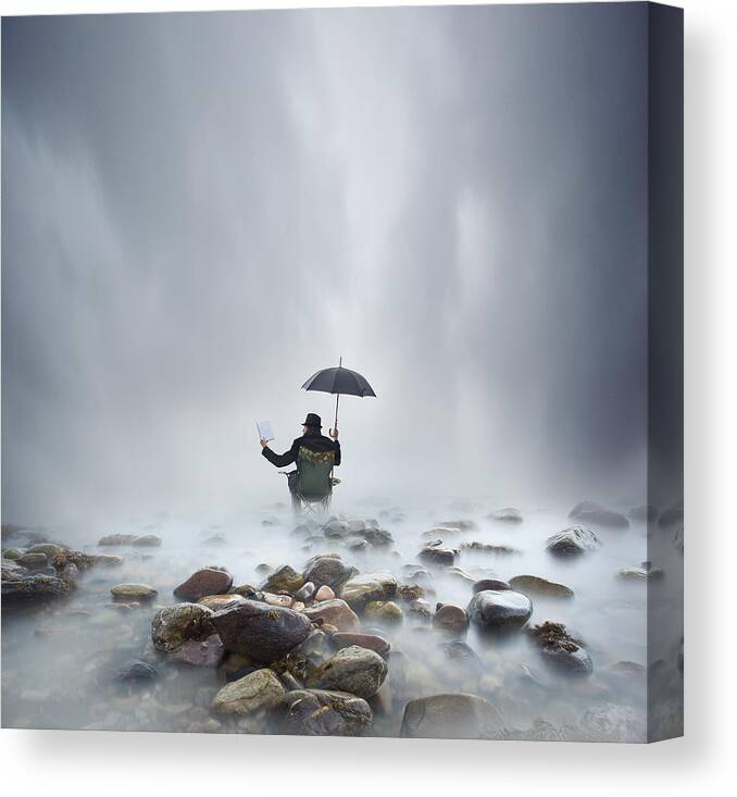 Surreal Canvas Print featuring the photograph Me In Many Ways by Martin Marcisovsky