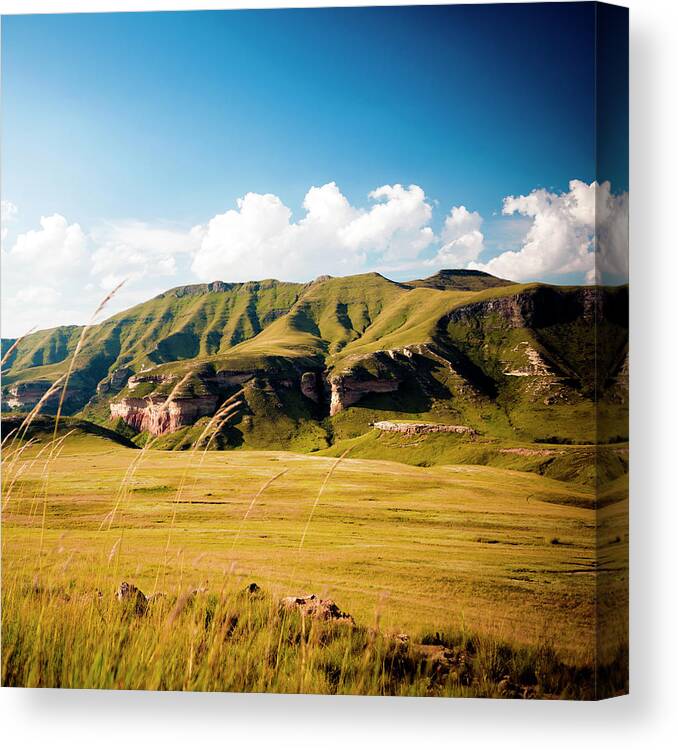 Outdoors Canvas Print featuring the photograph Mountain Landscape by Subman