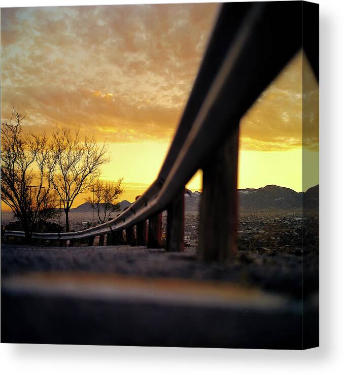 Tranquility Canvas Print featuring the photograph Night And Day by Mark A Paulda