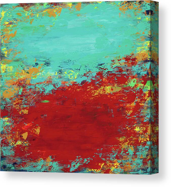 Optimism Canvas Print featuring the painting Optimism by Hilary Winfield