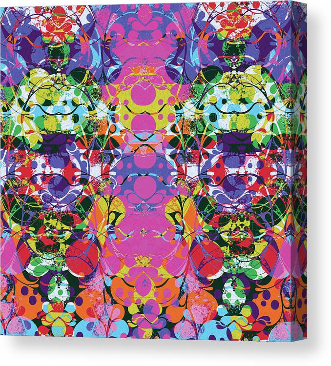 Beauty Canvas Print featuring the digital art Perplexity #1 by Xrista Stavrou