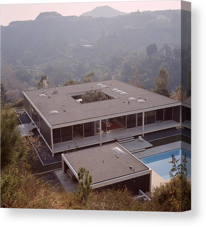 Military Private Canvas Print featuring the photograph Rosen House by Michael Rougier