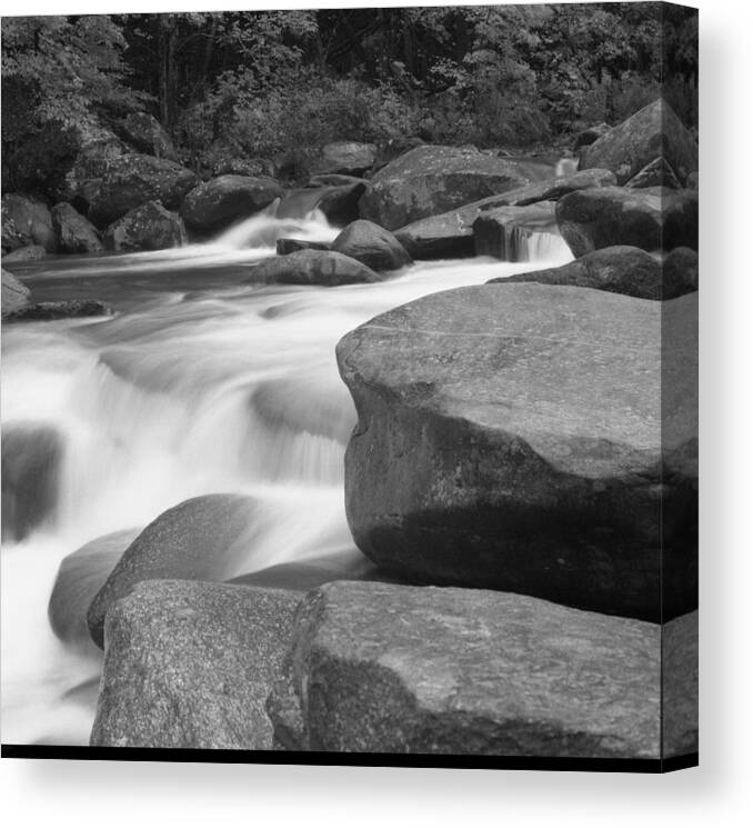 North Carolina Canvas Print featuring the photograph Rutheford County,north Carolina, Rocky by Holden Richards