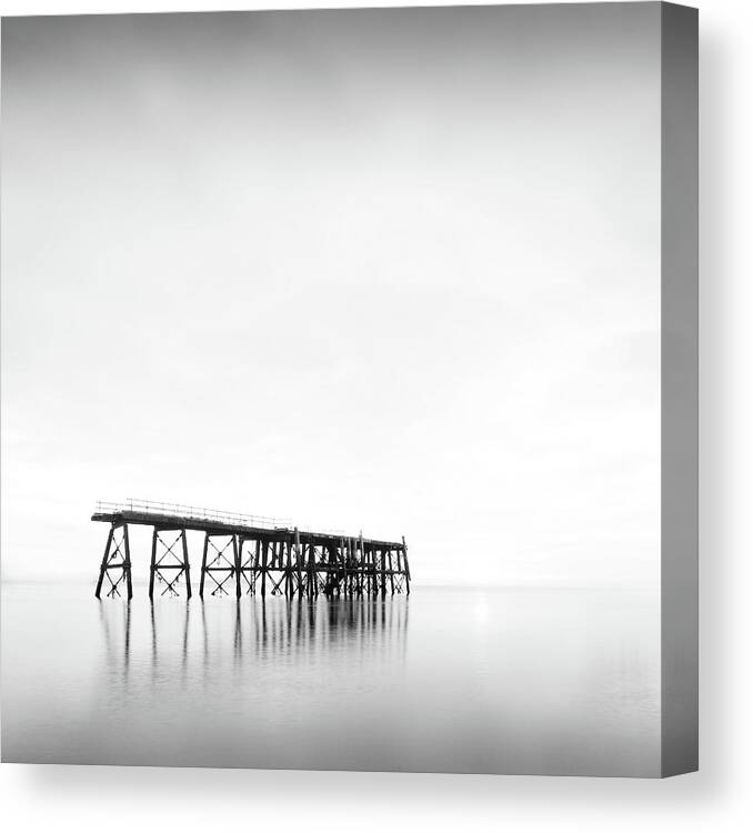 Scenics Canvas Print featuring the photograph Sea Structure by Billy Currie Photography