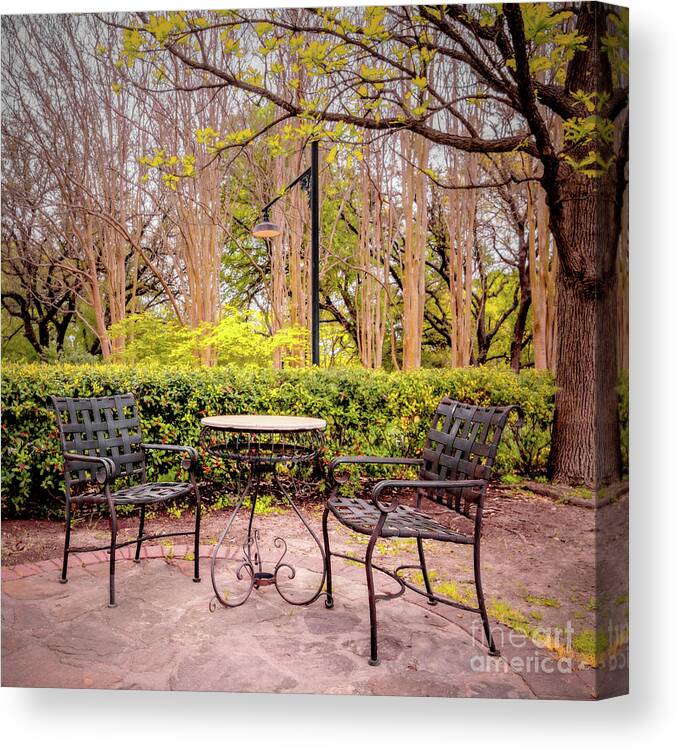 Secluded Enchantment Canvas Print featuring the photograph Secluded Enchantment by Imagery by Charly