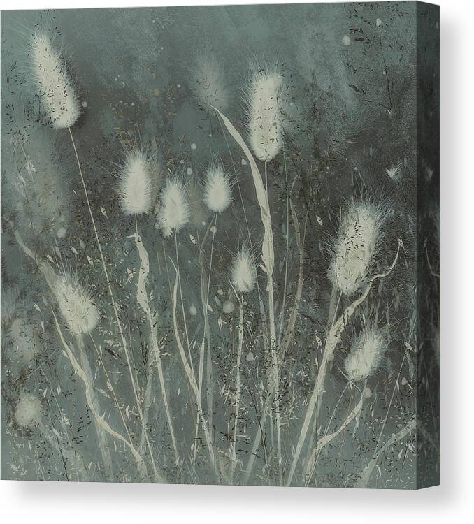 Grass Canvas Print featuring the photograph Small Grasses by Nel Talen