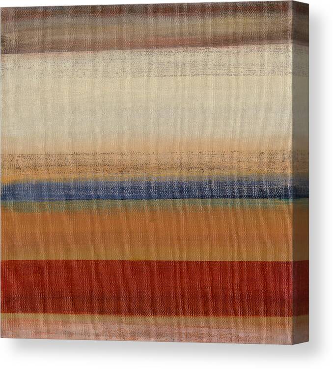 Abstract Canvas Print featuring the painting Soft Sand I by Willie Green-aldridge