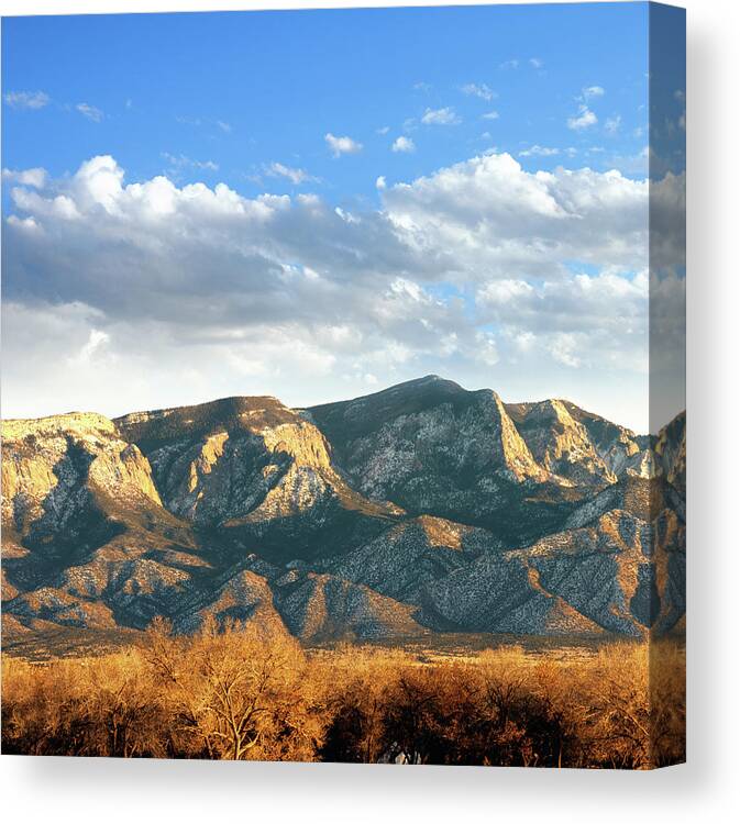 Scenics Canvas Print featuring the photograph Southwestern Landscape With Sandia by Ivanastar