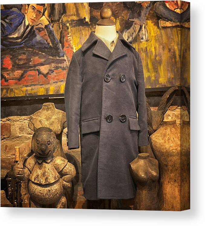 Still Life Canvas Print featuring the photograph Still Life with Small Coat by Jessica Levant