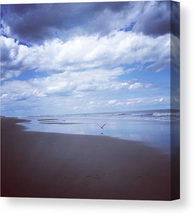 Beach Canvas Print featuring the photograph Summer Day by Lisa Burbach