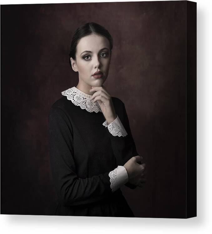 Themaid Canvas Print featuring the photograph The Maid by Joan Blease
