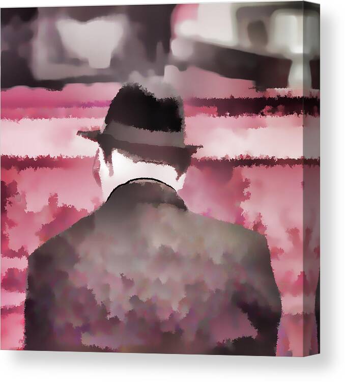 Pianist Canvas Print featuring the photograph The Pianist by Jessica Levant